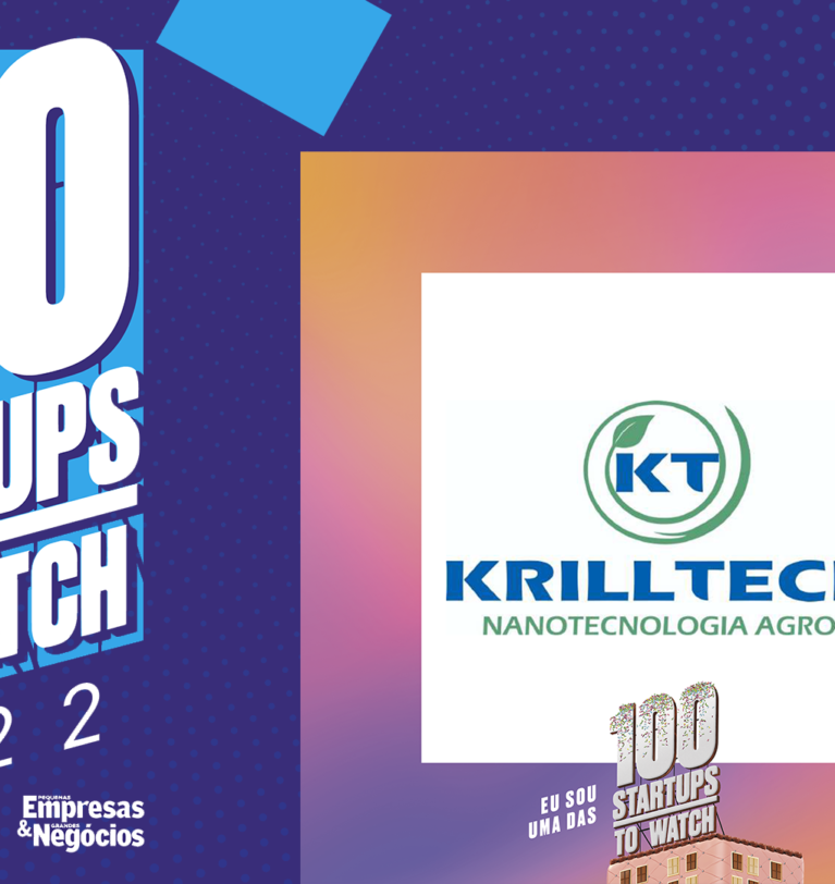 Krilltech sai na lista das startups mais promissoras do Brasil!